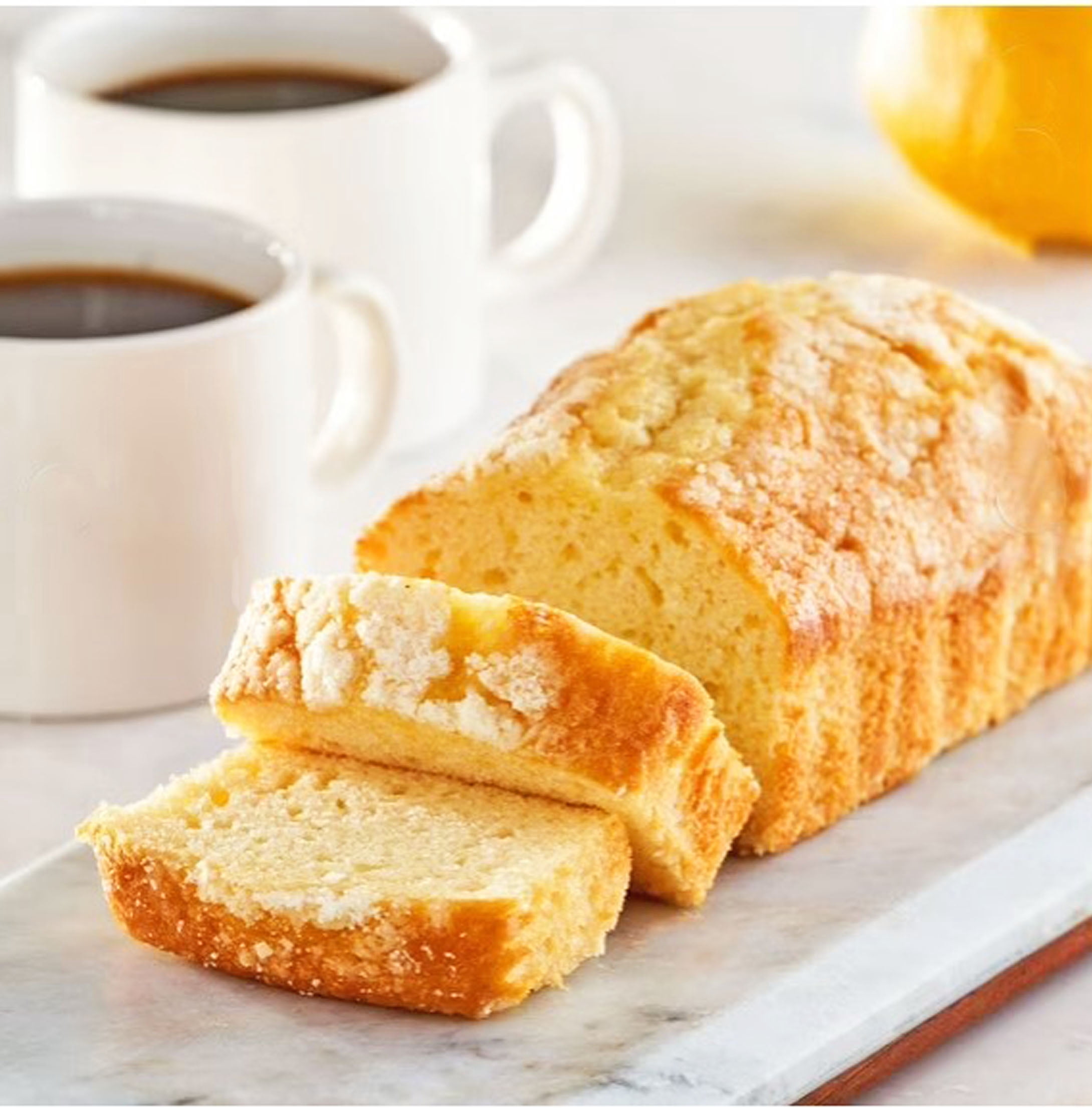 Freshness Guaranteed Lemon Streusel Loaf-Natural Color