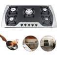 thumbnail image 3 of ANQIDI LPG/NG Gas Cooktop 5 Burners Gas Hobs Built-in Automatic Pulse Ignition Gas Stove Kitchen Cooker (35.4"), 3 of 8
