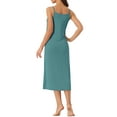 thumbnail image 3 of INSPIRAR CHIC Vestidos de Noche para Mujeres Sin Mangas con Tirantes Espagueti Cuello Redondo Primavera Verano Talla XL Azul Pavo Real, 3 of 6