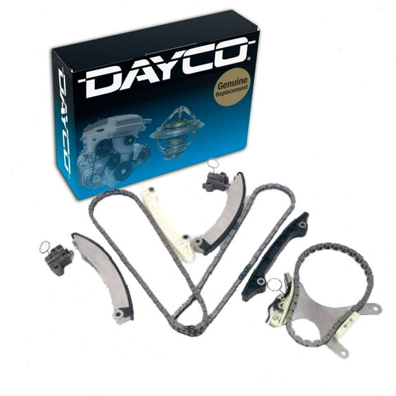 Dayco Engine Timing Chain Kit compatible with Jeep Grand Cherokee 3.7L V6 2005-2010 - Sprockets Not Included
