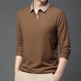 thumbnail image 1 of Blusa y camisa de manga larga con cuello vuelto para hombre, ropa deportiva para el hogar, pijamas, camiseta de color liso, blusa deportiva de manga larga con cuello vuelto, blusa para hombre, blusa d, 1 of 6