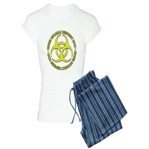 CafePress - Zombie Outbreak Response Team Pajamas - Women's Light Pajamas