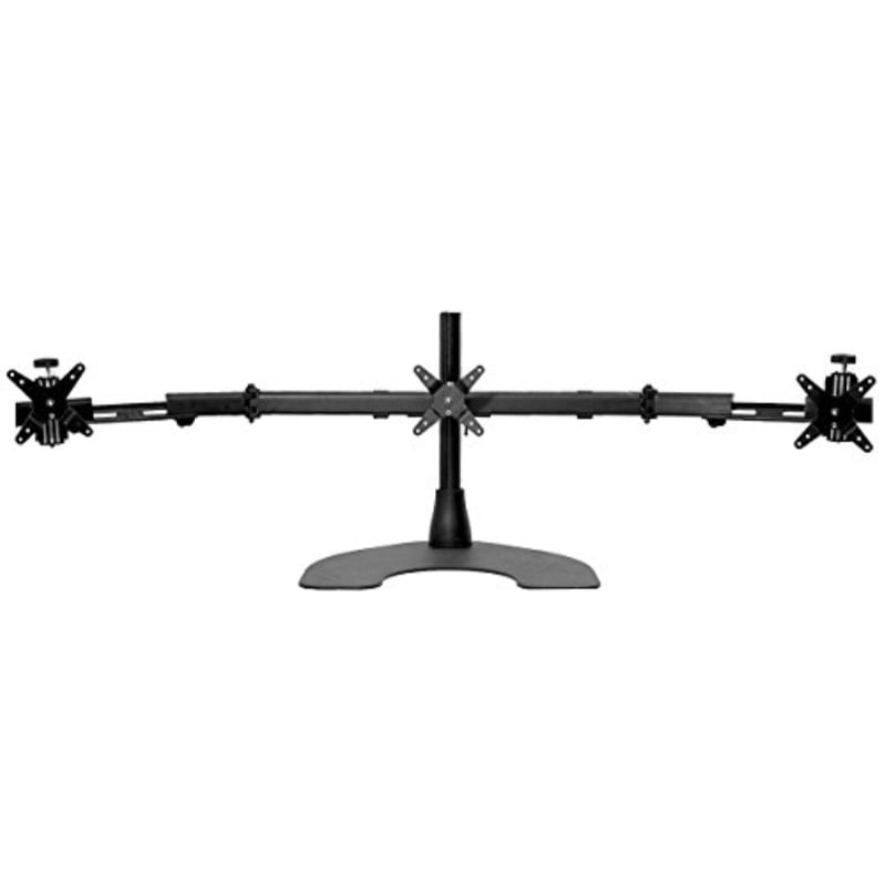 Ergotech Triple LCD Monitor Desk Mount Stand with Telescopic Wings