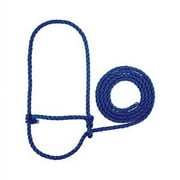Weaver Leather Poly Rope Halter Cow Blue