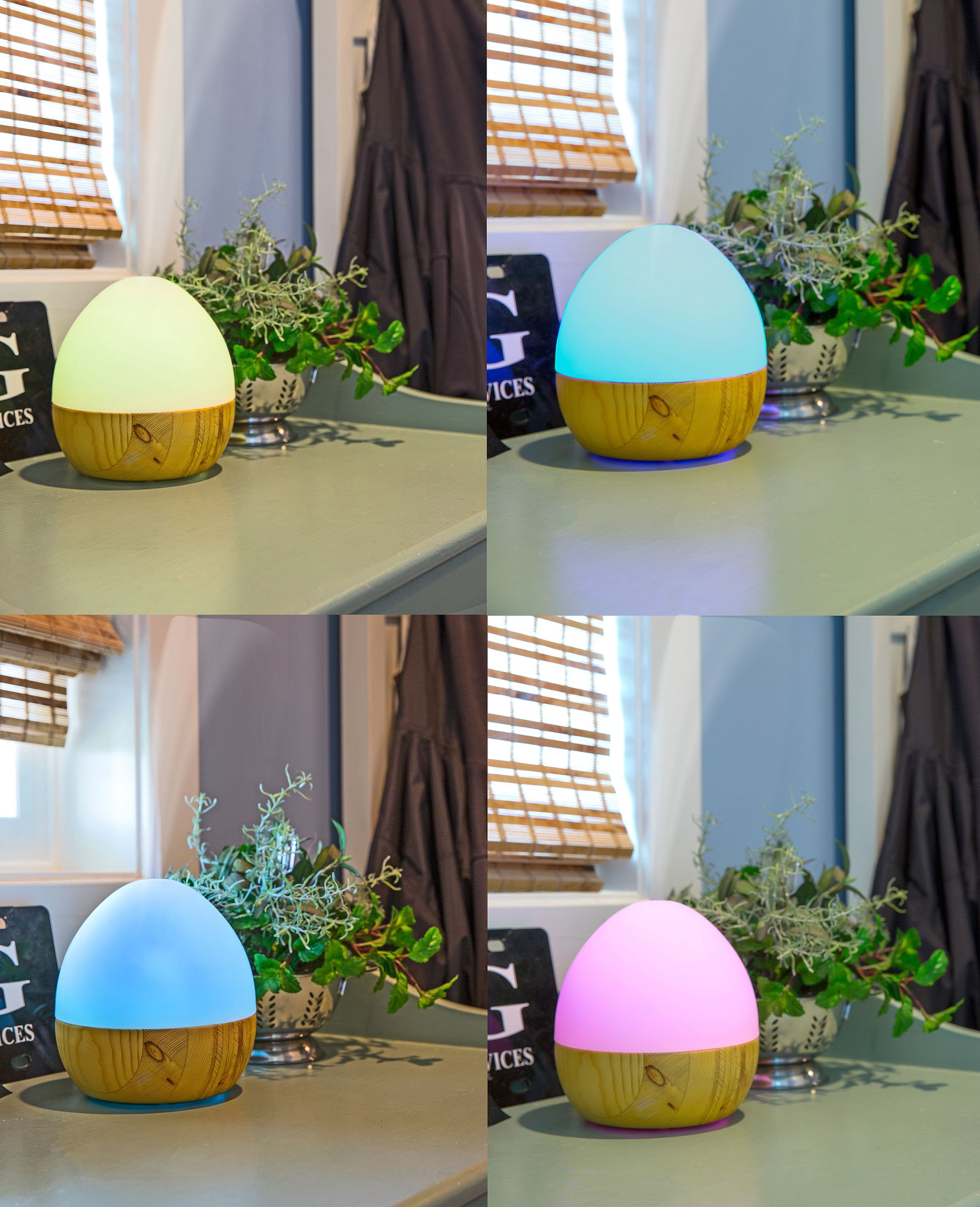 patio egg diffuser on Greenair Serene Living Wooden Egg Essential Oil Diffuser And Mister For Aromatherapy Walmart Com Walmart Com