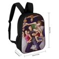 thumbnail image 2 of Tree Hill-theme Backpack, Campus style schoolbag Bookbag with Adjustable Shoulder Straps And Large Zip Compartment, Unisex Travel Bags., 2 of 6