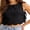 Black, variant on Embroidery Flower Tank Tops for Women Y2K Sleeveless Crew Neck Tie Up Side Cropped Vest Summer Chic Going Out Blouse