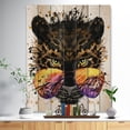 thumbnail image 2 of Design Art - Jaguar Drôle avec Lunettes de Soleil, 2 of 5