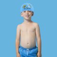 thumbnail image 4 of Cute Children Cartoon Swimming Hat Durable Bathing Caps for Long Hair Short Hair, 4 of 5