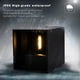thumbnail image 4 of Lámpara de pared LED para interior y exterior, paquete de 2, moderna lámpara de pared para exterior de color negro, 6 W, blanco natural, 4000 K, IP65, resistente al agua, cuadrada, de aluminio,, 4 of 5