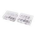 thumbnail image 1 of Unique Bargains 2 Box 80 in 1 Metal Eyeless Sea Fish Angling Fishing Hooks, 1 of 2