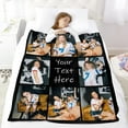 thumbnail image 5 of Custom Photo Blanket for Kids Adult Picture Personalized Blanket and Throw Flannel Customized Blanket Blankets, 5 of 5