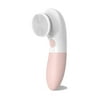 Vanity Planet Raedia Handheld Facial Cleansing Brush with 3 Interchangeable Brush Heads, Pink
