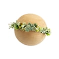 thumbnail image 4 of Diadema de flores recién nacidos 0-6 meses de vestuario Atuminable Accesorios de vestuario de regalos Corona floral para bebés niños pequeños Estilo E, 4 of 8