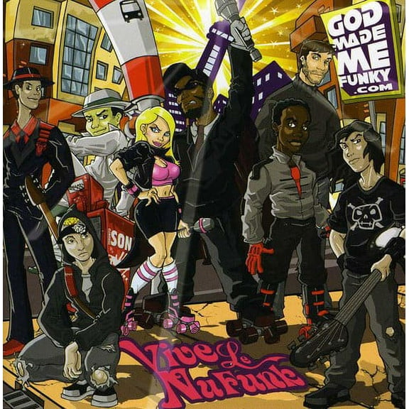 God Made Me Funky - Vive Le Nufunk - Music & Performance - CD