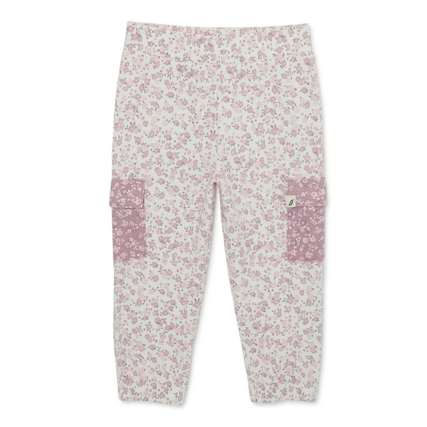 easypeasy Baby and Toddler Girls Cargo Pants, Sizes 12M4T