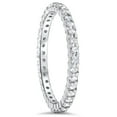 thumbnail image 4 of Pompeii3  1/2CT Diamond Eternity Ring 10k White Gold (H/I,I1-I2), 4 of 4