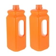 thumbnail image 4 of HOMEMAXS Orange Plastic Water Jug with Ergonomic Handle for Home 2.5 Gallon Capacity Safe and, 4 of 8