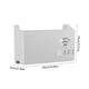 thumbnail image 3 of Wall Mount Router Shelf with Cable Management, Storage Box Organizer for WiFi Modem, Wireless Internet Hub, Home Office Network Equipment, Punch-Free Easy Installation, Space Saving Design, 3 of 6