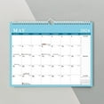 thumbnail image 4 of Esaierr 3x3x1in 2023-24 Year English Wall-Mounted Calendar Minimalist Paper Desktop Desktop Calendar, 4 of 4