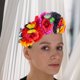 thumbnail image 3 of Tocado del Día de Muertos, corona de flores, diadema de flores, tocado de flores para festivales, 3 of 8