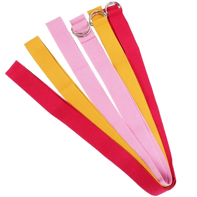 FELTECHELECTR 3Ud Banda De Estiramiento Reutilizable Para Yoga Con Material Firme Y Antideslizante Para Gimnasio