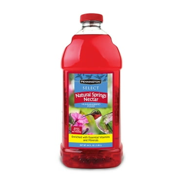 Pennington Natural Springs Hummingbird Nectar Ready to Drink 64oz, 1 Pack