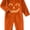 Earthy Yellow, variant on Pumpkin Halloween Costume for Adult, Onesie Long-Sleeve Hooded Loungewear, Cute Jack-O-Lantern Cosplay Sleepwear for Halloween Holiday Party