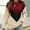 Wine, variant on AOOCHASLIY 2023 Womens Sweater Women's Fashion Long Sleeves Stitching Round-Neck Pullover Tops Blouse Knitted Sweater