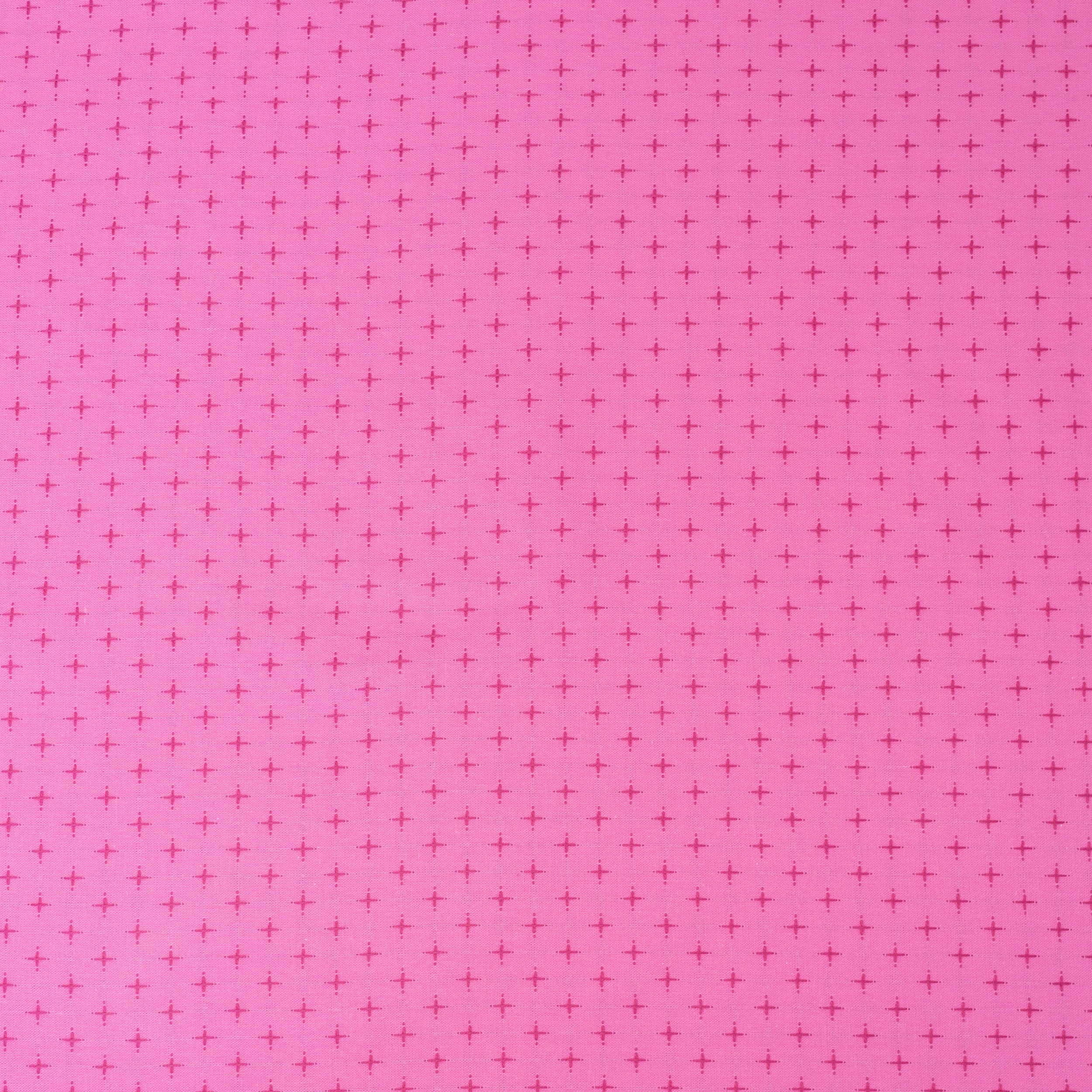 Singer Fabric, 100% Cotton, Sewing & Crafting, 44" Wide, Embroidery Fabric, Pink, Cut by Yard