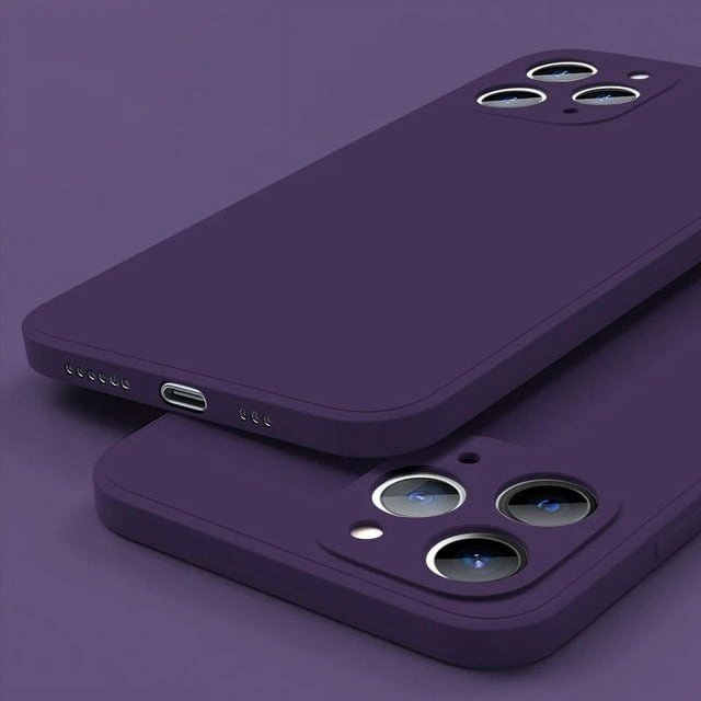 wangyu Neon Liquid Silicone Colorful Soft Case for iPhone 15 14 13 12 11 Pro Max Plus XS XR X Fluorescent Microfiber Cover