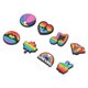 thumbnail image 2 of Amuleto Para Zapatos, Decoración De Regalo, Portátil, 50 Unidades, Amuleto Colorido Divertido Para Zapatos Para La Vida Diaria ANGGREK Otros, 2 of 8