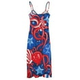 thumbnail image 5 of 4th of July Design Sleeveless Dress Woman Fashion Long Dresses Women's Summer Suit Dress 2025, 5 of 7