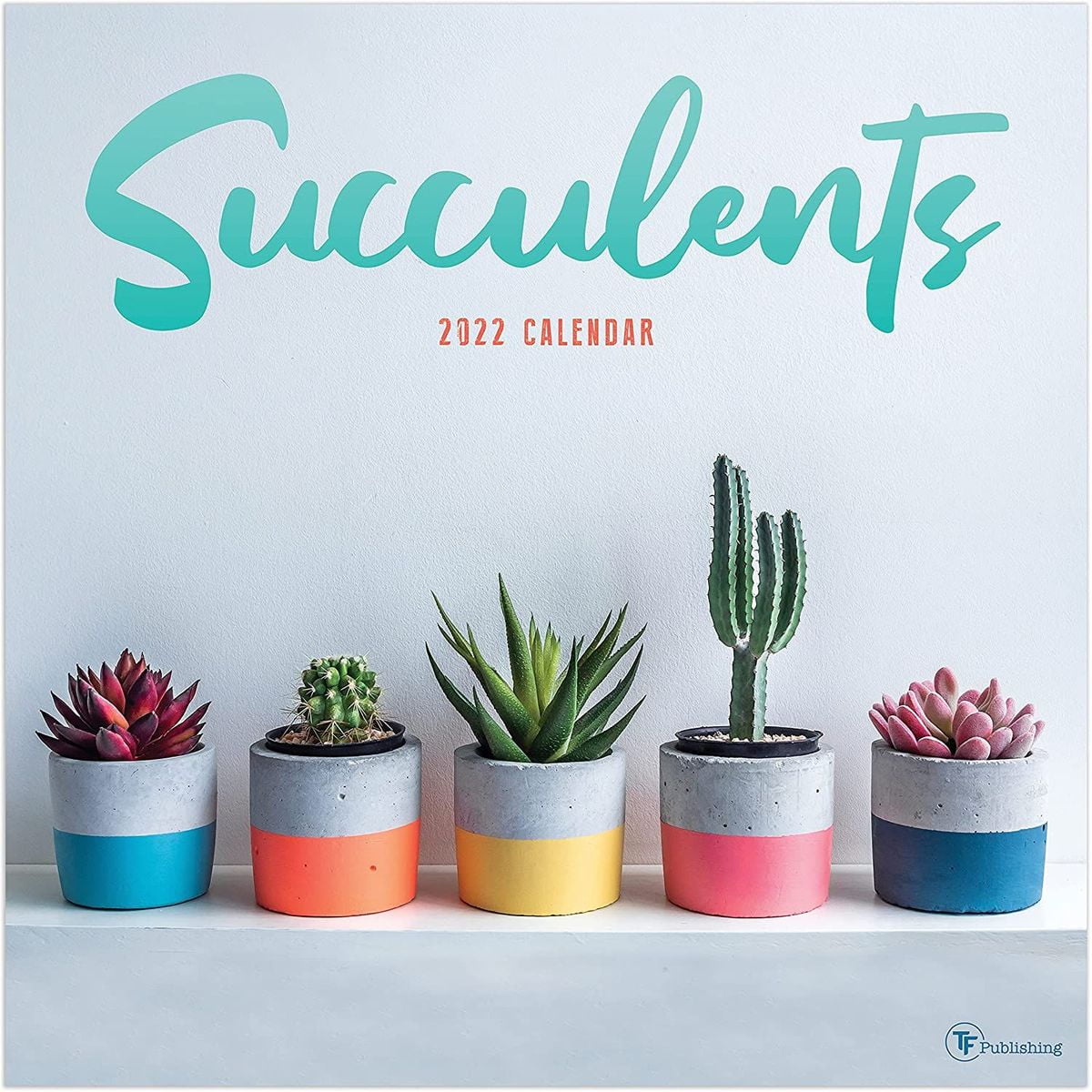 2022 - 2023 Succulents Monthly Wall Calendar, 16 Month Large Grid, Nature Botanical Plants Theme, 12 X 12 In - Walmart.com