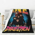 thumbnail image 2 of One Music Direction Flannel Blanket Air Conditioning Blanket Nap Blanket Sofa Throw Blanket Throw Blankets 50"X40", 2 of 6