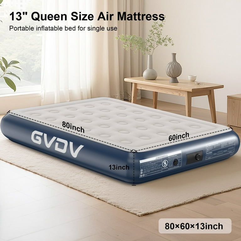 Queen Size Best Air Bed Pump GVDV 13