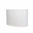 thumbnail image 1 of Aspen Creative 37021 Store Ovale Rigide (Spider) en Blanc Cassé, 15 1/2 Pouces de Large, 1 of 4