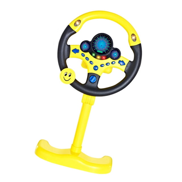 Volante para niños, volante para niños, juguete de simulación, coche de conducción, juguete para niños, volante adaptado para la perfección