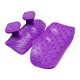 thumbnail image 1 of 2 almohadillas ergonómicas para levantamiento de pesas, sin dedos, para hombres y mujeres Púrpura, 1 of 8