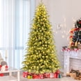thumbnail image 4 of Costway 8 FT Artificial Christmas Tree with 1470 Branch Tips, 470 Warm White LED Lights, 4 of 10