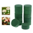 thumbnail image 4 of Rongfmy 12 Pcs Premium Floral Rond 9cm Base en Brique Fournitures Mousse, 4 of 9