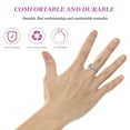 thumbnail image 2 of Adjustable Open Finger Rings Silver Plated Knuckle Rings Joint Index Finger Ring, 2 of 8