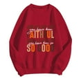 thumbnail image 5 of Christian Sweatshirts for Women 2025 And All My Life You Have Been Faithful Sweatshirt Pullover Tops, 5 of 8