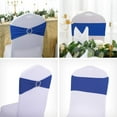 thumbnail image 7 of LQQBOX 50 Pcs Blue Spandex Chair Sashes with Buckle Slider for Wedding, Party Decoration, 7 of 7