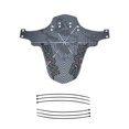 thumbnail image 2 of 2x Guardabarros Cola Guardabarros Plegable para bicicleta de Montaña Guardabarros Trasero, 2 of 8