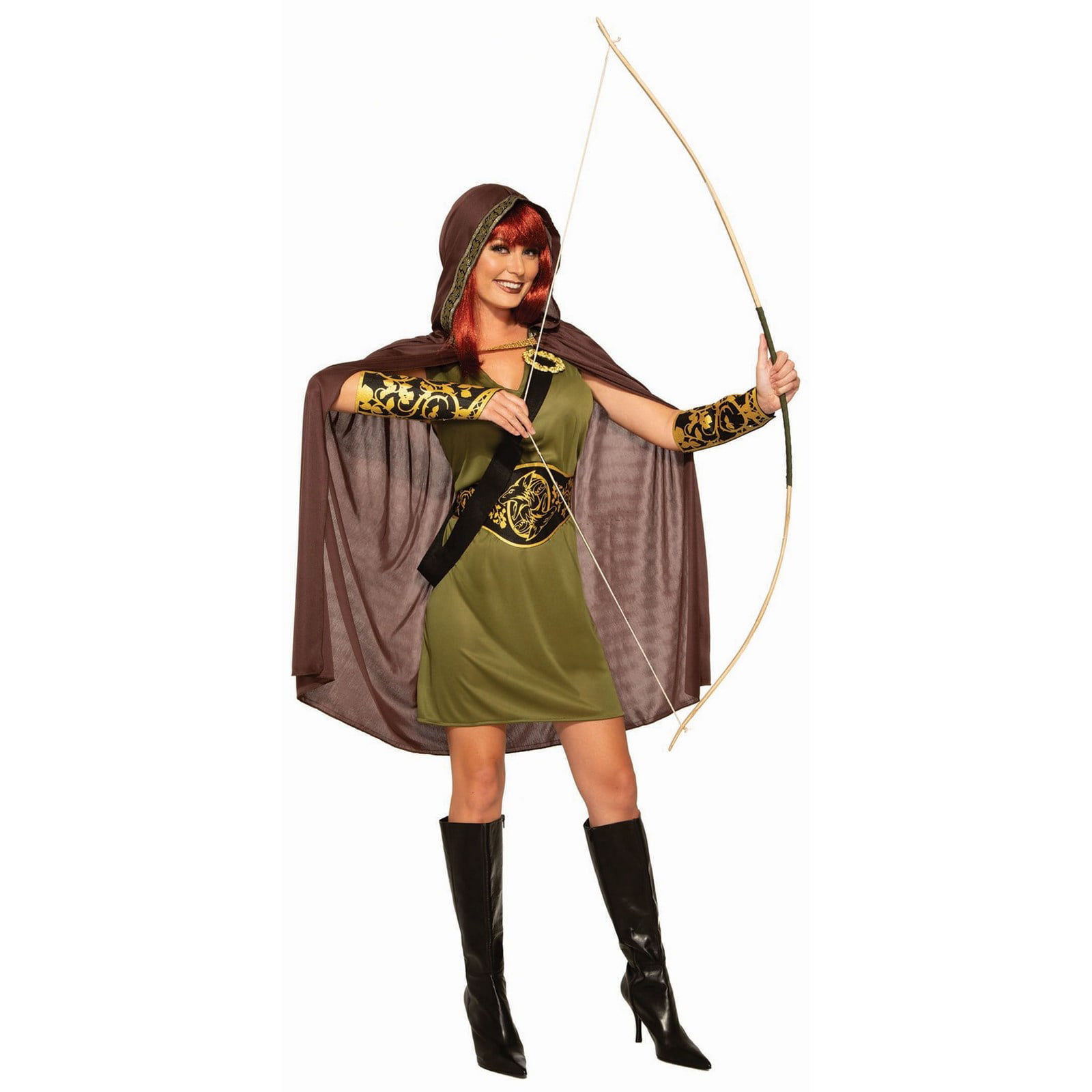 Halloween Forest Huntress Adult Costume - Walmart.com - Walmart.com