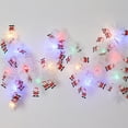 thumbnail image 4 of LED Christmas Ribbon Copper Wire Lights, Woolen Strip Colorful String Lights, Ambient Party Decoration Lights, Festive Christmas String Lights for Home Tree Decor, 4 of 6