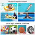 thumbnail image 5 of Portable Air Pump Electric Air Mattress Pump For Inflatables With 3000mah Battery Mini Inflator Pump With 4 Nozzles Usb Rechargeable Quick To Infla_Perfect Gift, 5 of 5