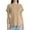 Beige, variant on Women's V Neck Short Sleeve Knit T Shirt with Pockets Stylish and Comfortable for Summer Women's Casual Shirts Medium Shirt Womens Active Short Sleeve Shirts for Women Tall Workout Tops T