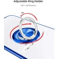 thumbnail image 5 of Designed for Samsung Galaxy S10 Plus / S10+ Case 6.4" Rotating Ring Holder Shock-Absorption Electroplated Frame Soft TPU Bumper Cover Phone Case - Green, 5 of 14